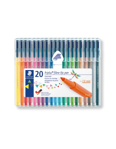 ▷ ROTULADORES STAEDTLER 20 UDS TRIPLUS COLOR 323 | Taine - Imagen 1