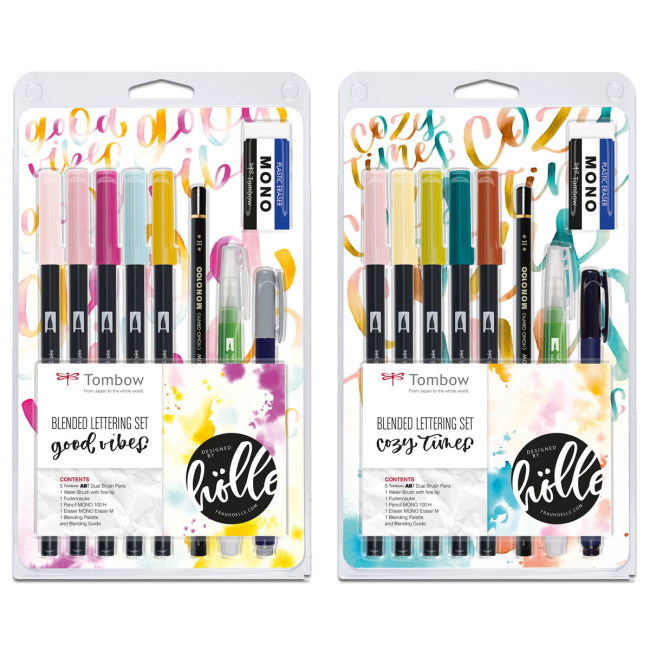 ▷ SET ROT TOMBO ABT WATER COLORING LETTERING floral | Taine - Imagen 1