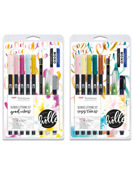 ▷ SET ROT TOMBO ABT WATER COLORING LETTERING floral | Taine - Imagen 1