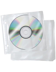 ▷ FUNDA CD's/DVD's A4 4 TAL. PP 150(10 U.) GRAFOPLAS | Taine - Imagen 1