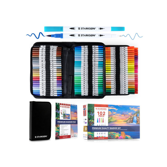 ▷ ROTULADORES STARKSON 102 UDS DRAWNG MATERIAL | Taine - Imagen 1