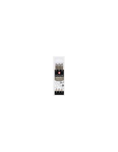 ▷ ROTULADOR SAKURA SET 02 04 08 MICRON FINELINERS | Taine - Imagen 1