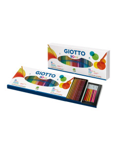 ▷ ROTULADORES GIOTTO 90 UDS LAPICES/40 UDS ROTULADOR | Taine - Imagen 1