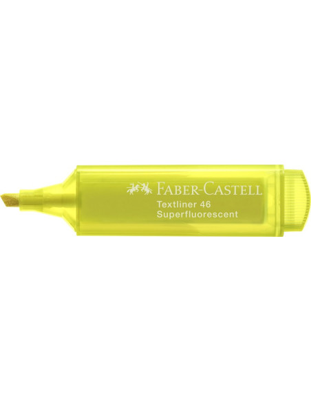▷ ROTULADOR FABER CASTELL AMARILLO TEXTLINER FLUOR 46 | Taine - Imagen 1