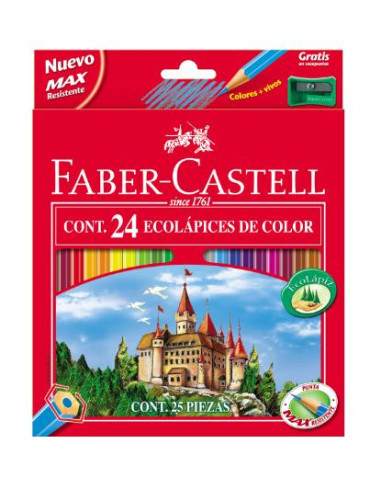 ▷ LAPICES FABER CASTELL LINEA ROJAS | Taine - Imagen 1