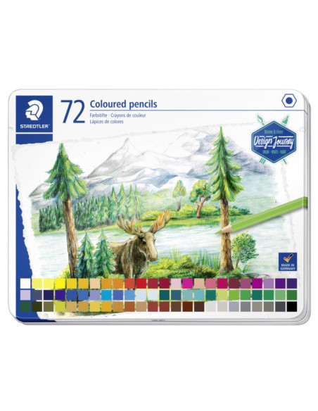 ▷ LAPICES STAEDTLER 72 UDS DESING JOURNEY | Taine - Imagen 1