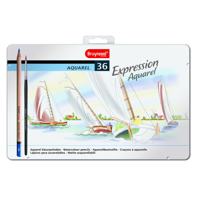 ▷ LAPICES BRUYNZEEL 36 UDS ACUARELA EXPRESION | Taine - Imagen 1