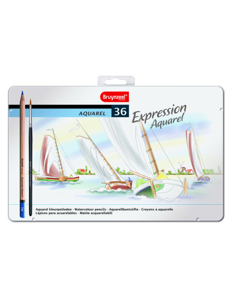 ▷ LAPICES BRUYNZEEL 36 UDS ACUARELA EXPRESION | Taine - Imagen 1