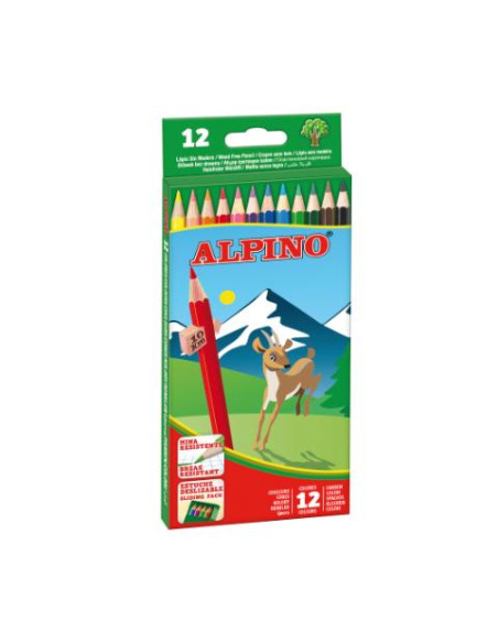 ▷ LAPICES ALPINO 12 UDS COLOR MINA 3,3MM | Taine - Imagen 1