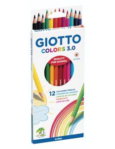 ▷ LAPICES GIOTTO 12 UDS COLOR COLORS | Taine - Imagen 1