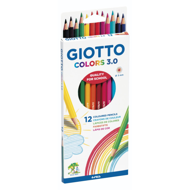 ▷ LAPICES GIOTTO 12 UDS COLOR COLORS | Taine - Imagen 1