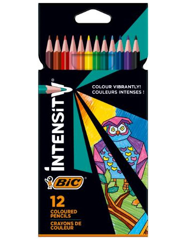 ▷ LAPICES BIC 12 UDS COLOR INTENSITY | Taine - Imagen 1