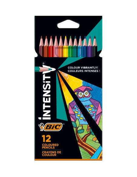 ▷ LAPICES BIC 12 UDS COLOR INTENSITY | Taine - Imagen 1