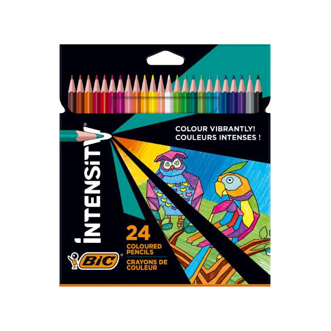 ▷ LAPICES BIC 24 UDS COLOR INTENSITY | Taine - Imagen 1