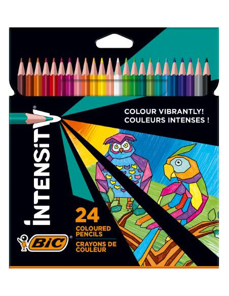 ▷ LAPICES BIC 24 UDS COLOR INTENSITY | Taine - Imagen 1