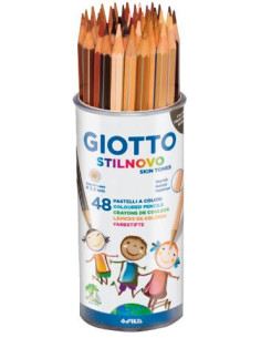 ▷ LAPICES GIOTTO 48 UDS STILNOVO SKIN TONES | Taine - Imagen 1