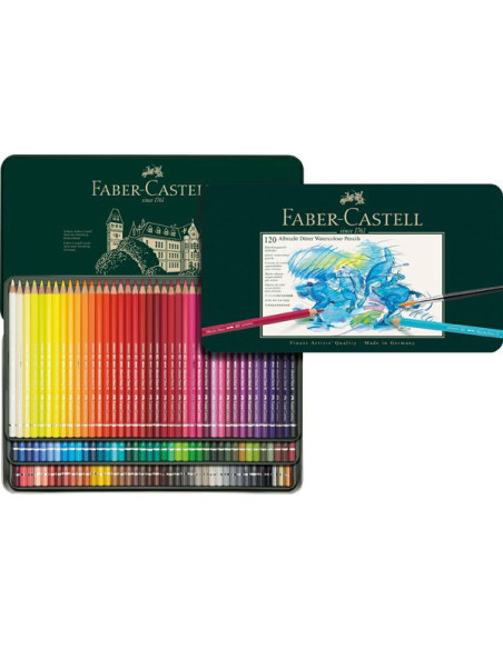 ▷ LAPICES FABER CASTELL 120 UDS ACUARELABLE C/ METAL | Taine - Imagen 1