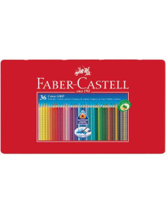 ▷ LAPICES FABER CASTEL 36 UDS ACUARELABLES C.ROJA METAL | Taine - Imagen 1