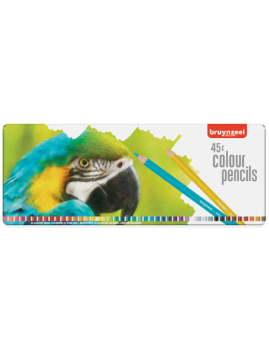 ▷ LAPICES BRUYNZEEL 45 UDS METAL PAPAGAYO COLO. | Taine - Imagen 1