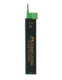▷ MINAS FABER 6 UDS CASTELL 1.4MM GRAFITO | Taine - Imagen 1