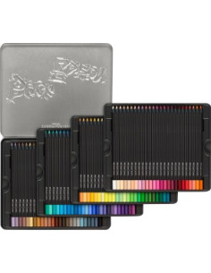 ▷ LAPICES FABER CASTELL 100 UDS COLORES BLACK EDITION | Taine - Imagen 1