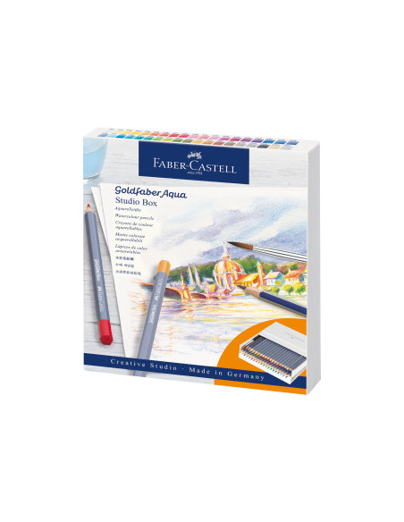 ▷ LAPICES FABER CASTELL 38 UDS ACUARELABLES GOLDFABER | Taine - Imagen 1