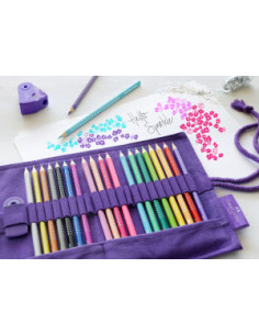 ▷ LAPICES FABER CASTEL 20 UDS ESTUCHE ENROLLABLE SPARIDE | Taine - Imagen 1