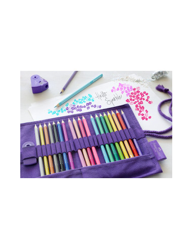 ▷ LAPICES FABER CASTEL 20 UDS ESTUCHE ENROLLABLE SPARIDE | Taine - Imagen 2