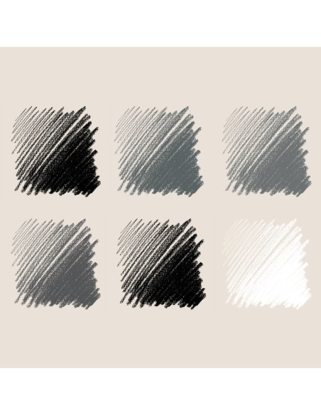 ▷ LAPICES CONTE 6 UDS CONTE SURTIDOS COLORES | Taine - Imagen 1