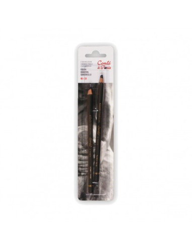 ▷ LAPIZ CONTE HB/2B PACK PIEDRA NEGRO COMPUESTO | Taine - Imagen 1