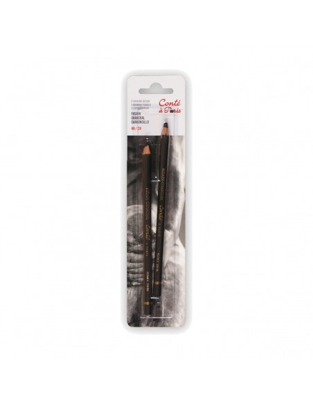 ▷ LAPIZ CONTE HB/2B PACK PIEDRA NEGRO COMPUESTO | Taine - Imagen 1