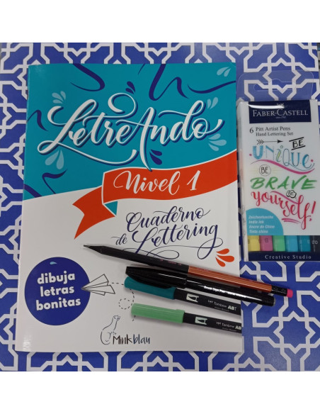 ▷ ROTULADORES 8 UDS SURTIDOS LETTERING SUGERENCIA TAINE | Taine - Imagen 1