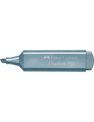 ▷ ROTULADOR FABER CASTELL AZUL TEXTLINER METALICO | Taine - Imagen 1