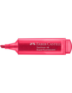▷ ROTULADOR FABER CASTELL ROJO TEXTLINER FLUOR | Taine - Imagen 1