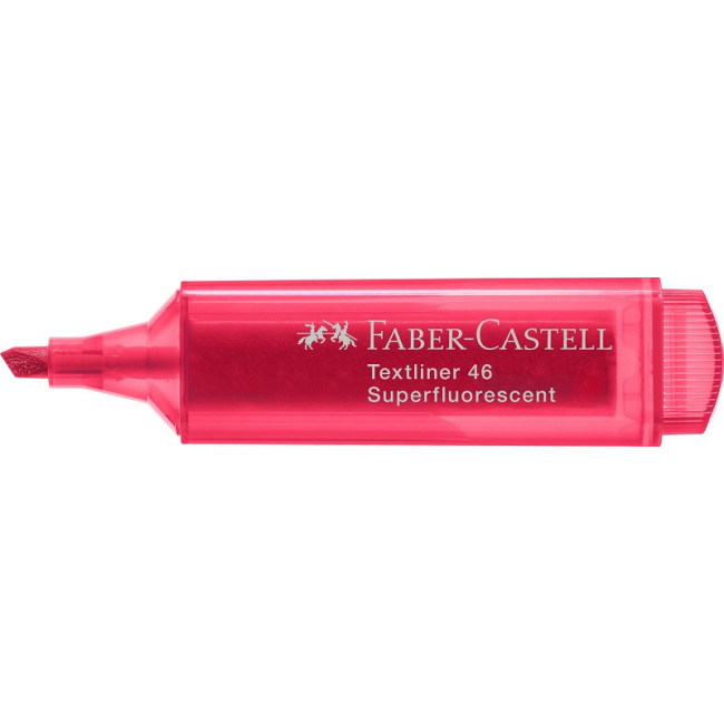 ▷ ROTULADOR FABER CASTELL ROJO TEXTLINER FLUOR | Taine - Imagen 1