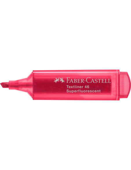 ▷ ROTULADOR FABER CASTELL ROJO TEXTLINER FLUOR | Taine - Imagen 1