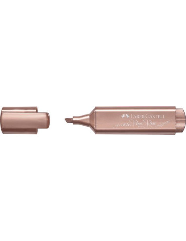 ▷ ROTULADOR FABER CASTELL ORO ROSA METALICO TEXTLINER 46 | Taine - Imagen 1