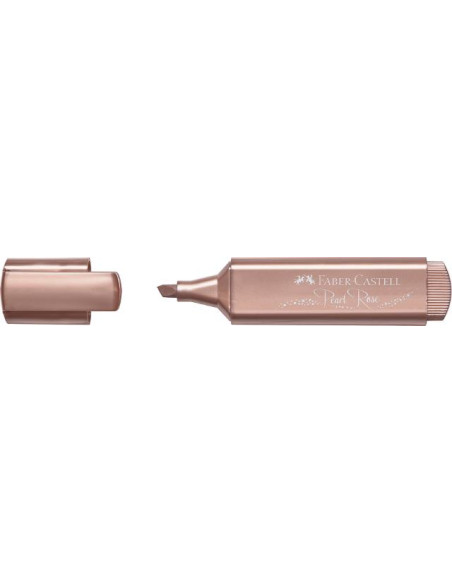▷ ROTULADOR FABER CASTELL ORO ROSA METALICO TEXTLINER 46 | Taine - Imagen 1
