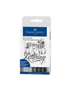 ▷ ROTULADOR FABER CASTEL 7 UDS PITT LETTERING HAND | Taine - Imagen 1
