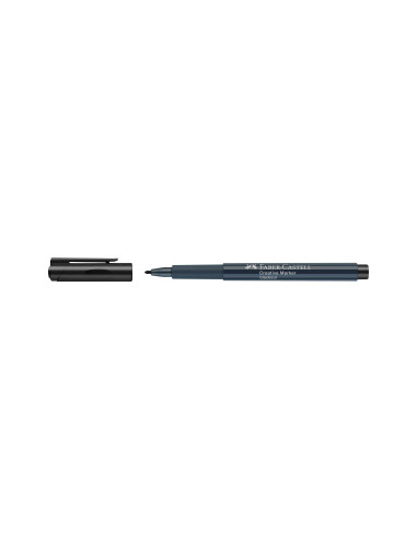 ▷ ROTULADOR FABER CASTELL NEGRO CREATIVE MULTI SUPERFICIES | Taine - Imagen 2