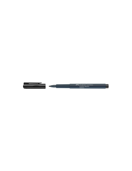 ▷ ROTULADOR FABER CASTELL NEGRO CREATIVE MULTI SUPERFICIES | Taine - Imagen 2