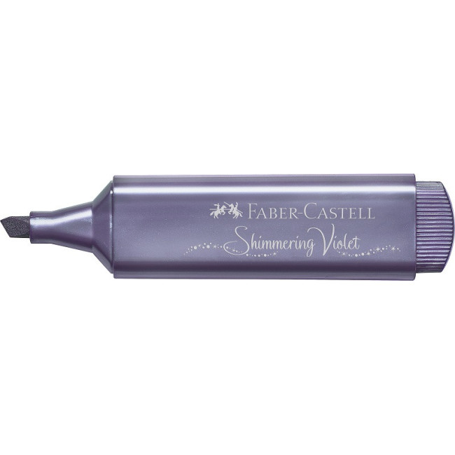 ▷ ROTULADOR FABER CASTELL VIOLETA TEXTLINER METÁLICO 46 | Taine - Imagen 1