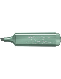 ▷ ROTULADOR FABER CASTELL VERDE TEXTLINER METÁLICO 46 | Taine - Imagen 1