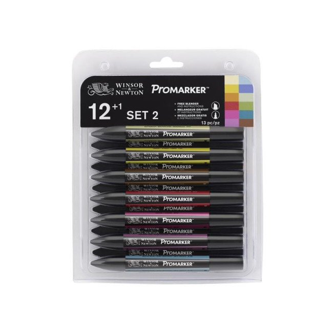 ▷ ROTULADORES PROMARKER 12 UDS ESTUCHE | Taine - Imagen 1