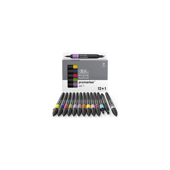 ▷ ROTULADORES PROMARKER 12 UDS +1 UDS ESTUCHE | Taine - Imagen 1