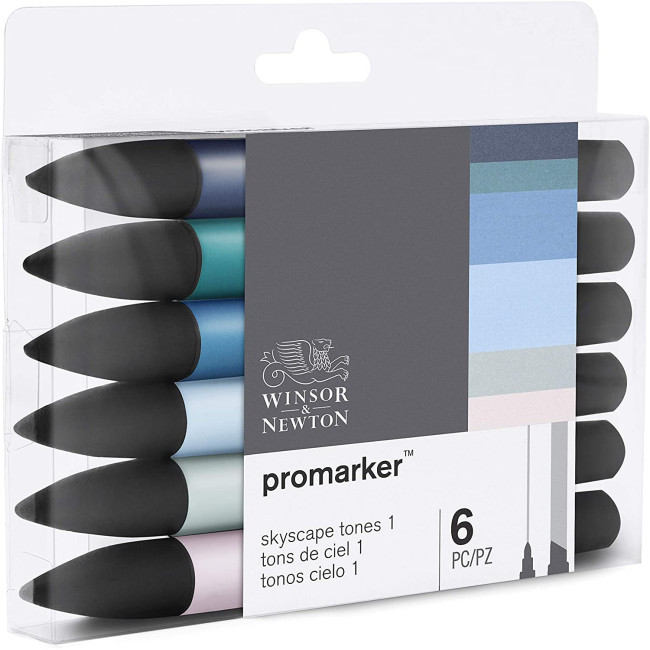 ▷ ROTULADORES PROMARKER 6 UDS SKYSCAPE | Taine - Imagen 1