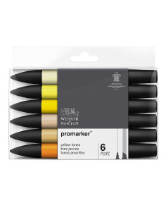▷ ROTULADORES PROMARKER 6 UDS TONOS AMARILLOS | Taine - Imagen 1