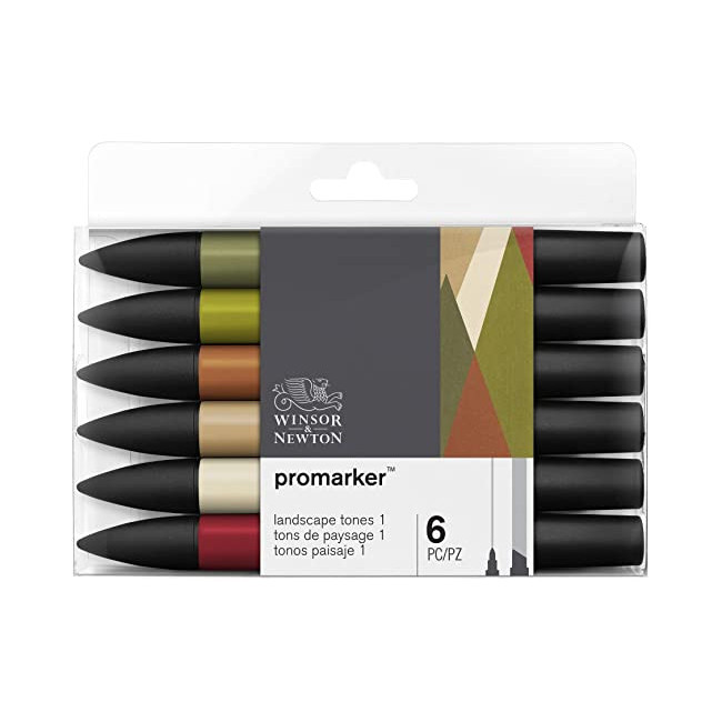 ▷ ROTULADORES PROMARKER 6 UDS LANDSCAPE | Taine - Imagen 1