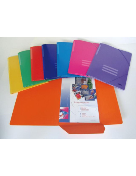 ▷ CARPETA SARO DE GOMAS DE COLORES | Taine - Imagen 1