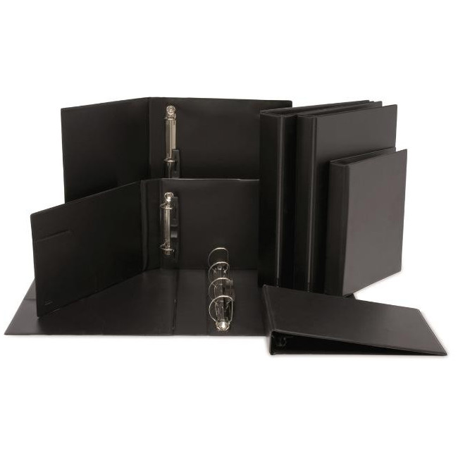 ▷ CARPETA GRAFOPLAS NEGRA 2AN 25MM PVC CUARTO | Taine - Imagen 1